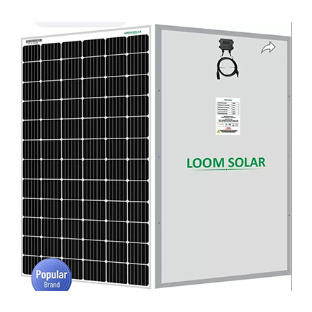Loom Solar 550 Watt Bifacial Panel